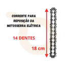 Corrente para Motosserra Elétrica (Motosserra Verde)